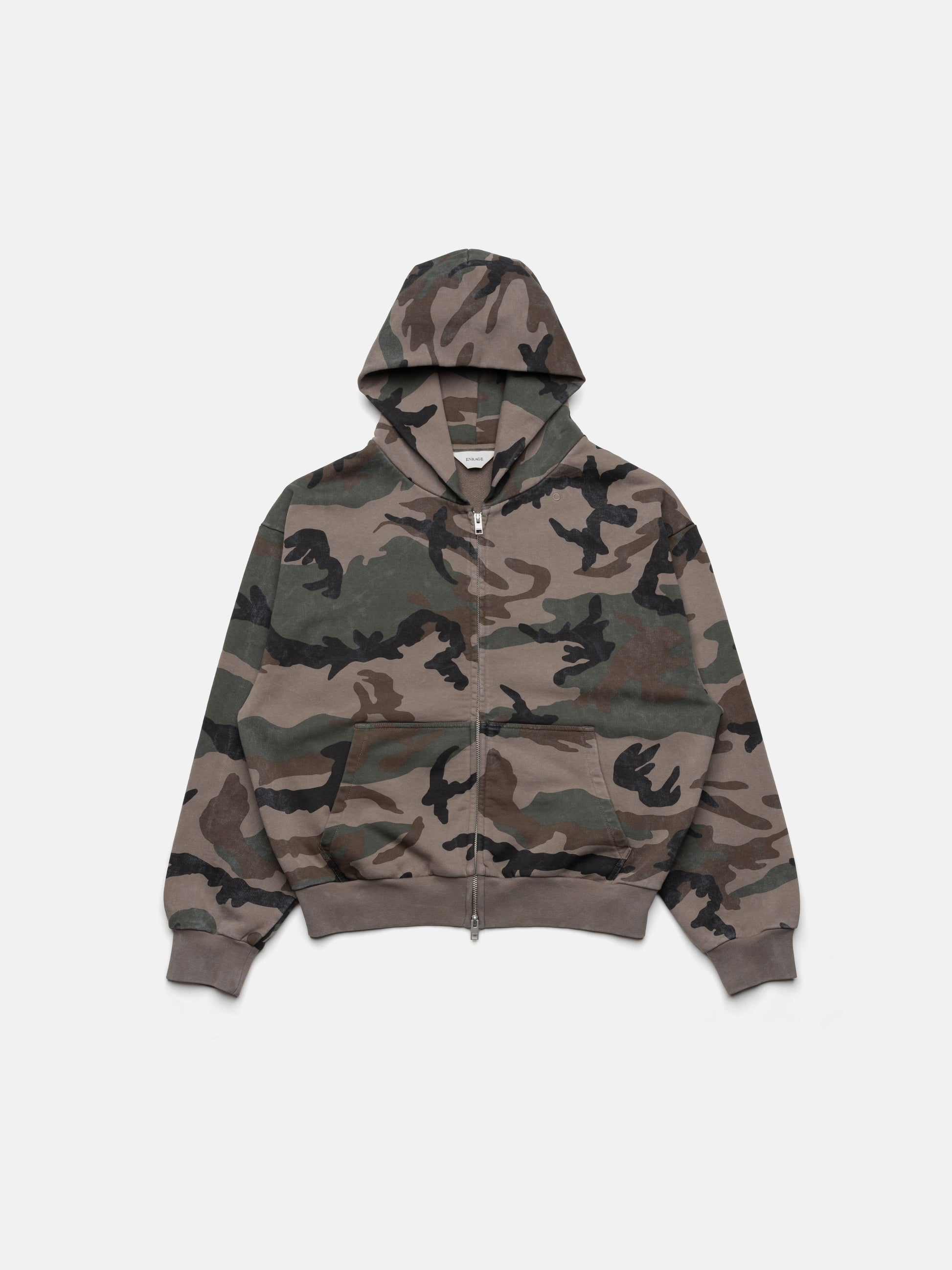 SCHWERER ZIP-HOODIE – VINTAGE CAMO