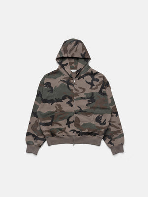 SCHWERER ZIP-HOODIE – VINTAGE CAMO