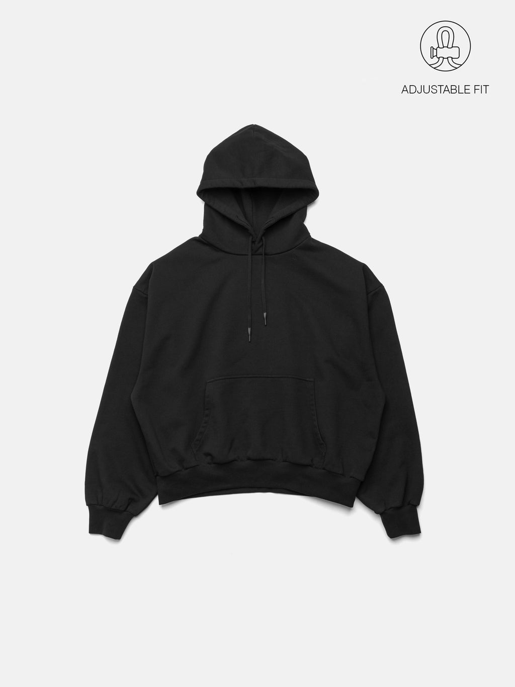HEAVY HOODIE - BLACK