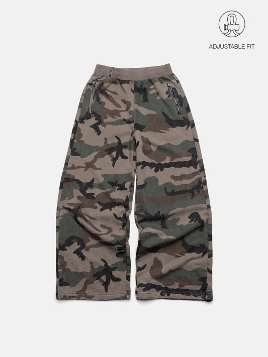 HEAVY SWEATPANTS - VINTAGE CAMO