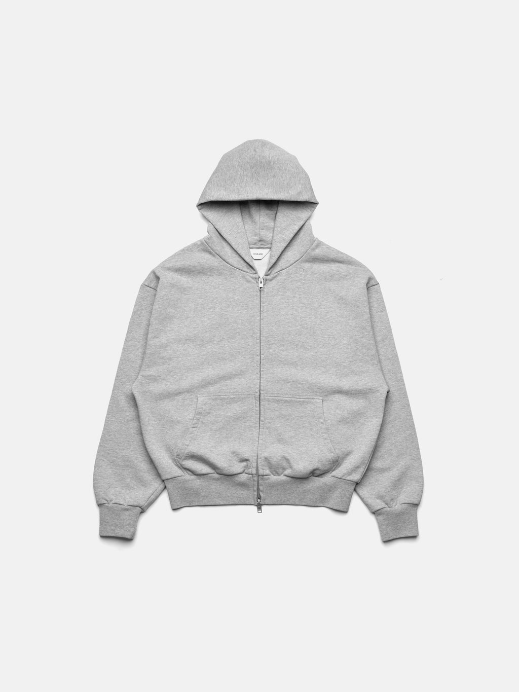 HEAVY ZIP HOODIE - GRAY