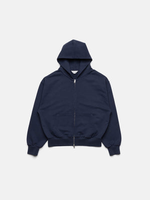 SCHWERER ZIP-HOODIE – REICHES NAVY