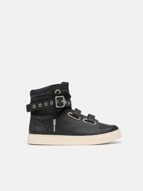 HIGH-TOP-SNEAKER – SCHWARZ