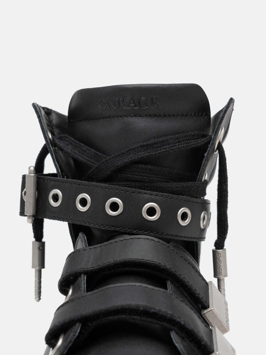 HIGH TOP SNEAKER - BLACK