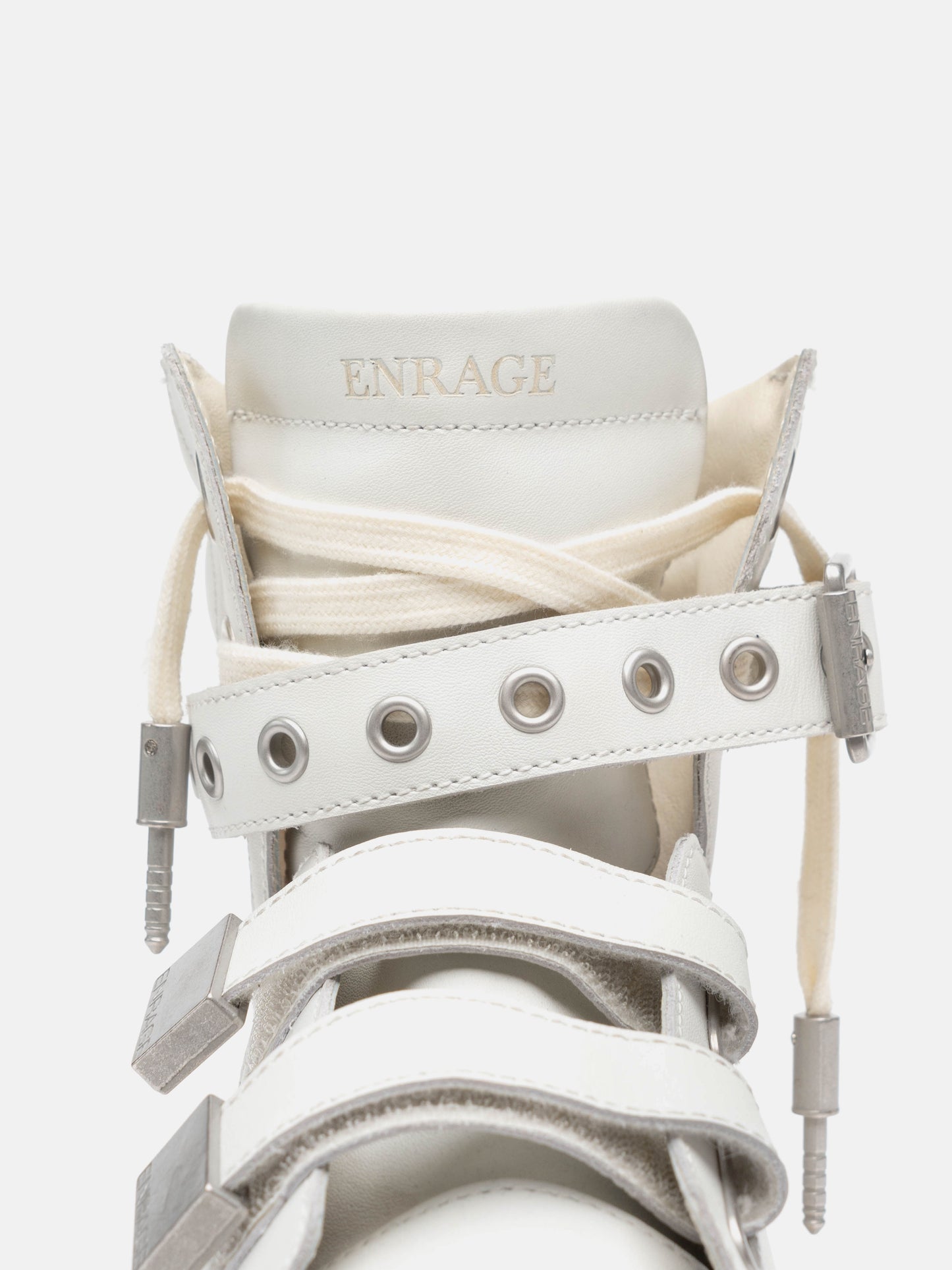 HIGH TOP SNEAKER - WHITE