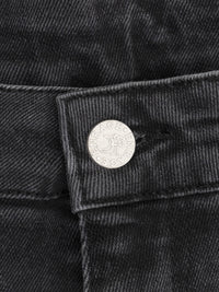 DENIM JORTS - WASHED BLACK