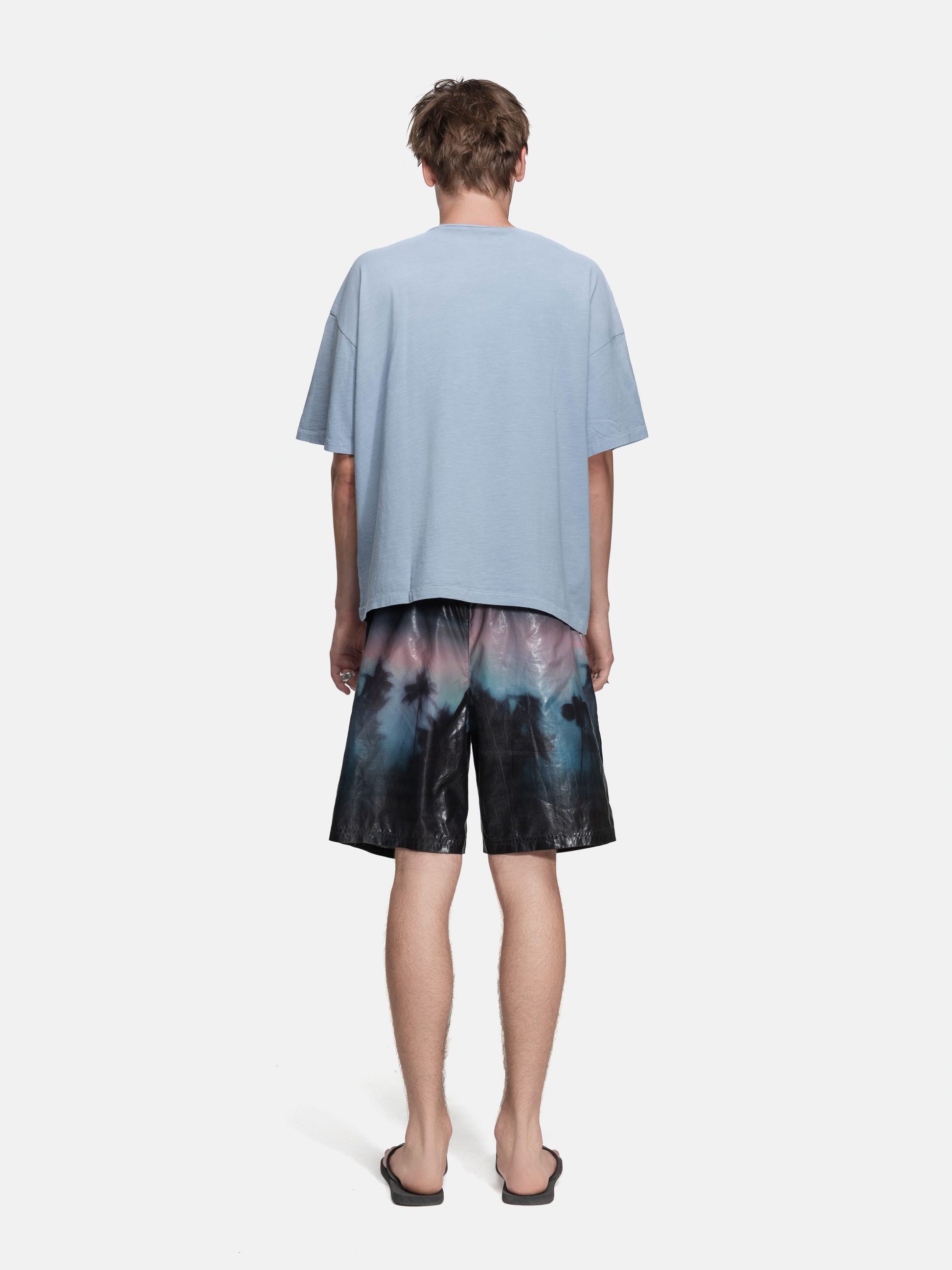 SINGLE STITCH TEE - KIDS DUSTY BLUE