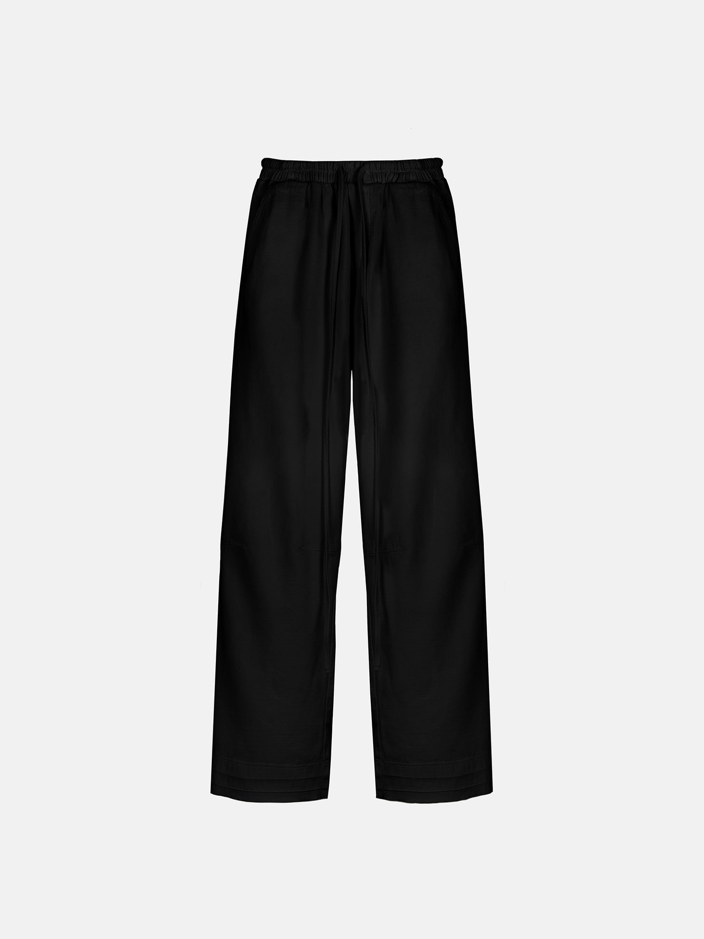 LINEN PANTS - BLACK