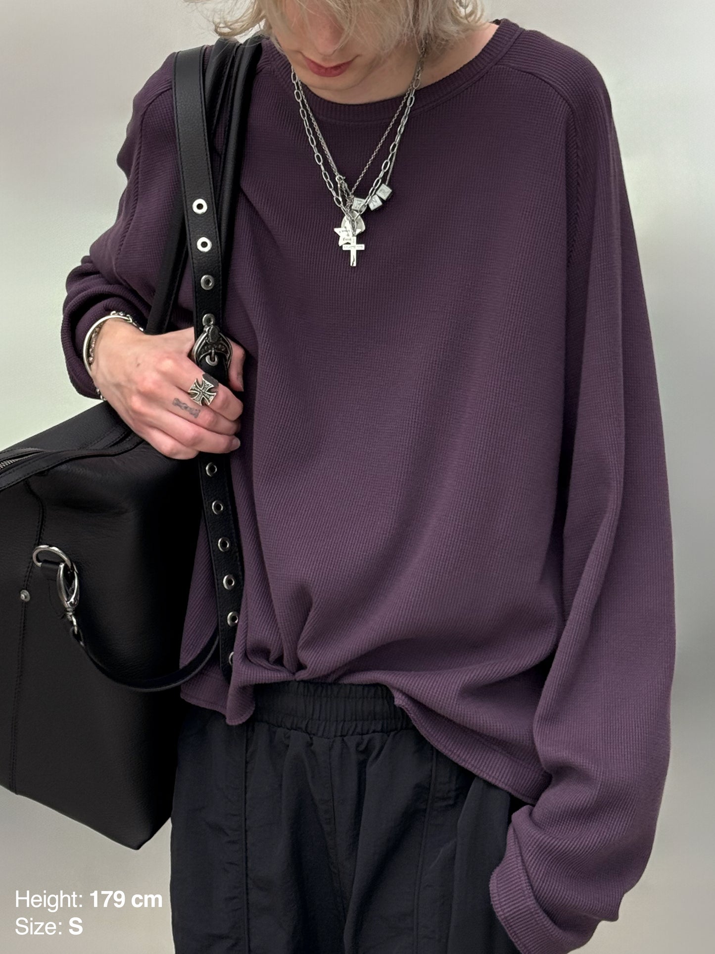 THERMAL LONGSLEEVE - AUBERGINE