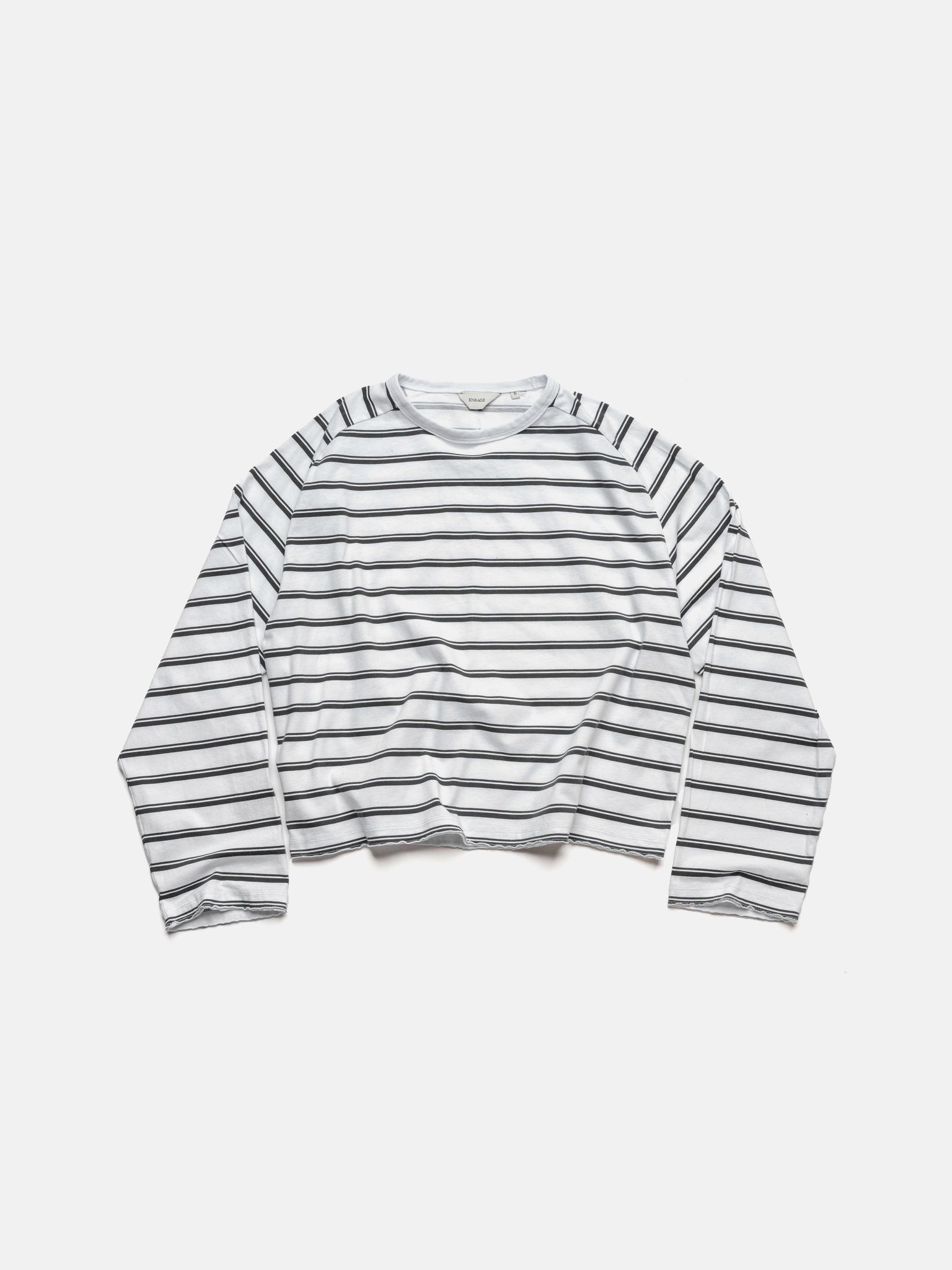 BAGGY LONGSLEEVE – WEISS GESTREIFT
