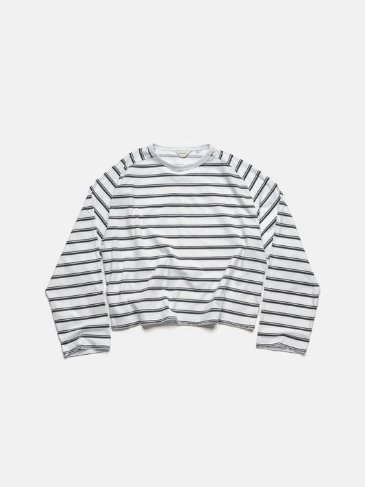 BAGGY LONGSLEEVE - WHITE STRIPED
