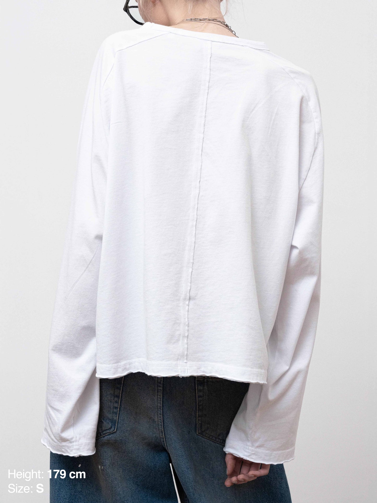 BAGGY LONGSLEEVE - WHITE