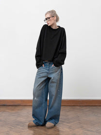 BAGGY LONGSLEEVE – SCHWARZ