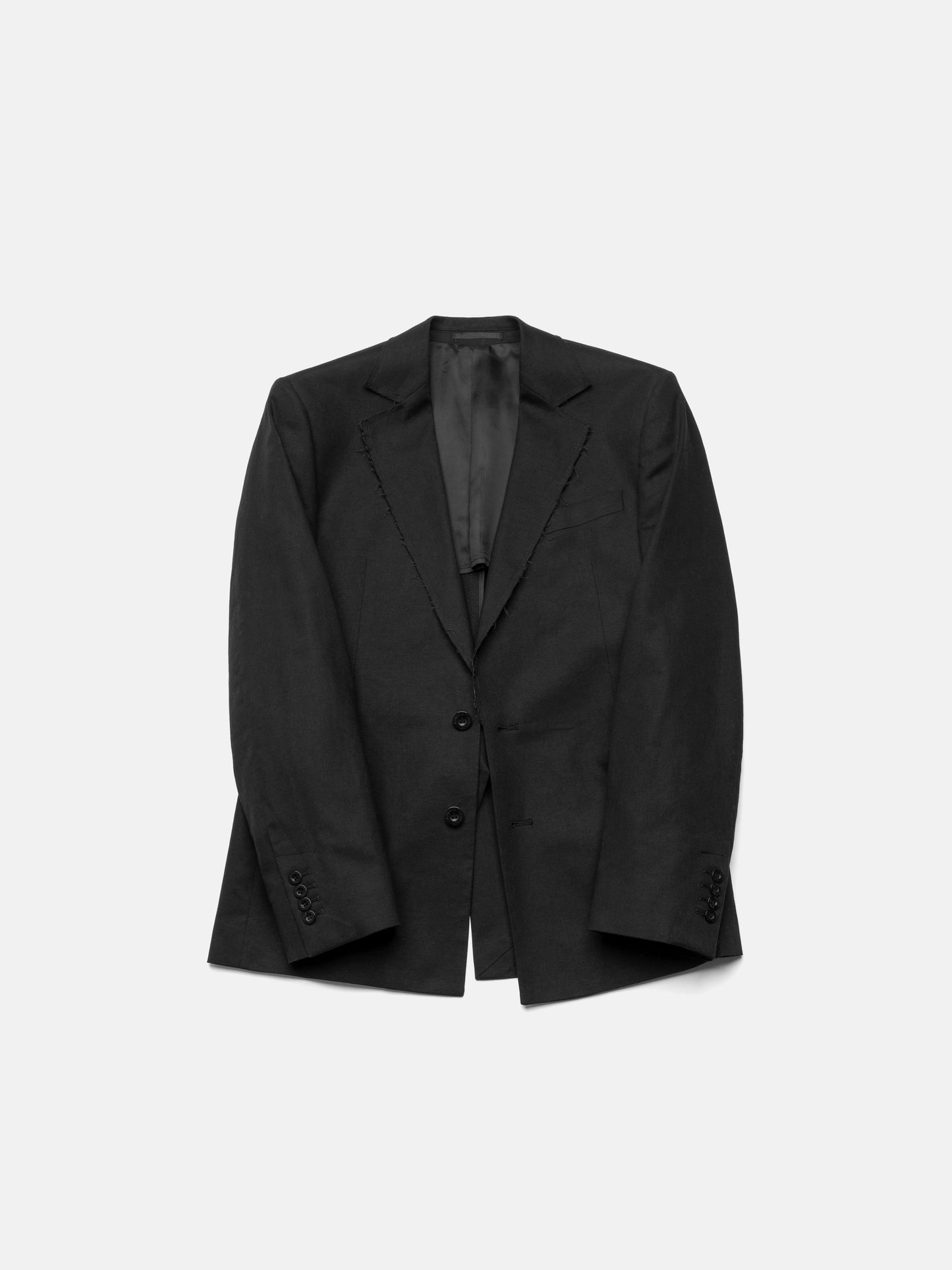WORN BLAZER - BLACK