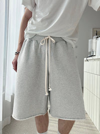 THE BLANC MAXI SHORTS - GRAY