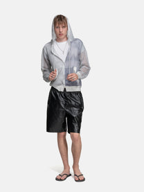 MESH HOODIE - WHITE