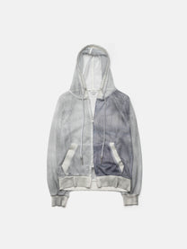 MESH HOODIE - WHITE