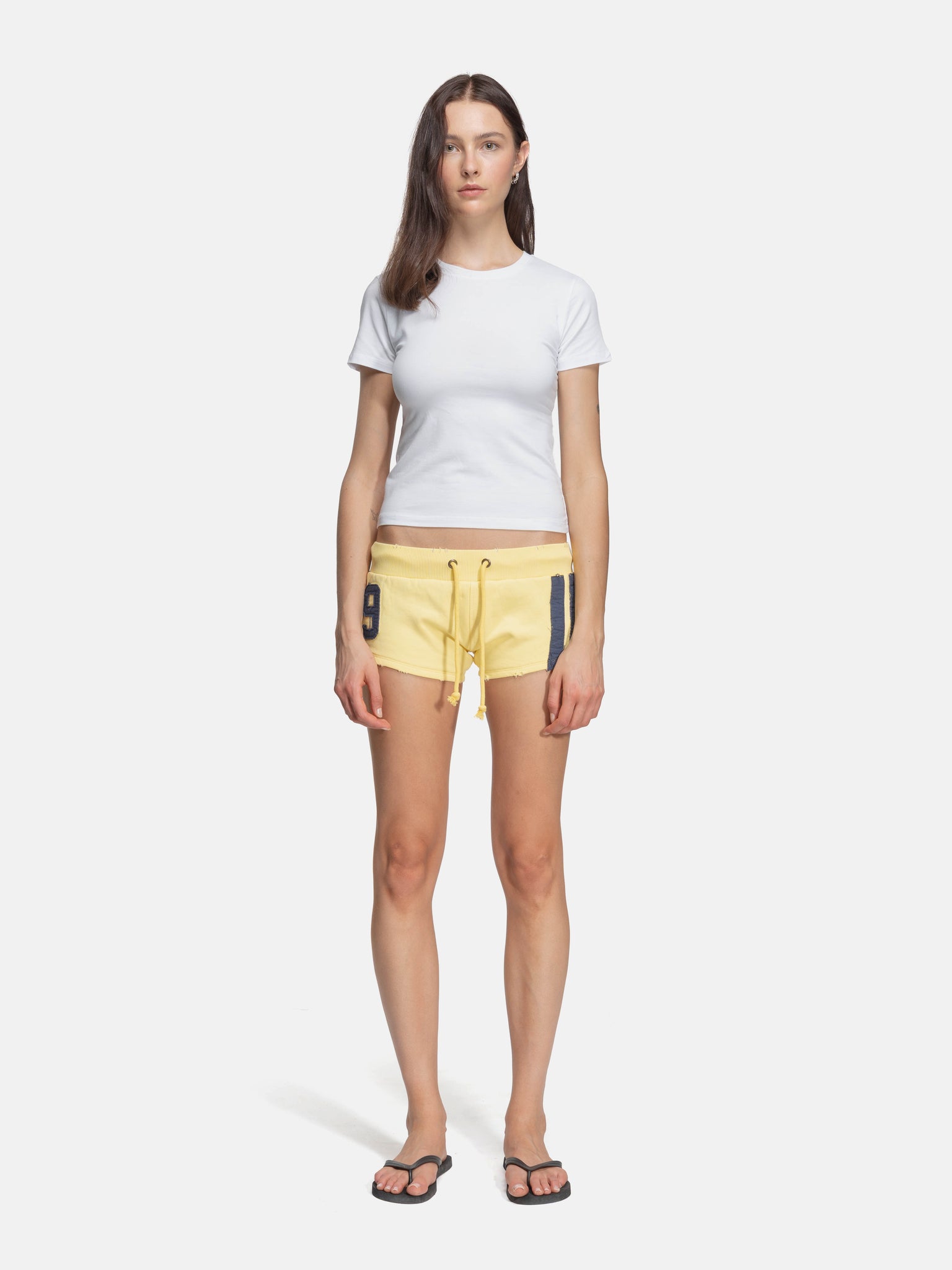2010 MICRO SHORTS - YELLOW