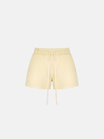 THE BLANC MINI SHORTS - VINTAGE YELLOW