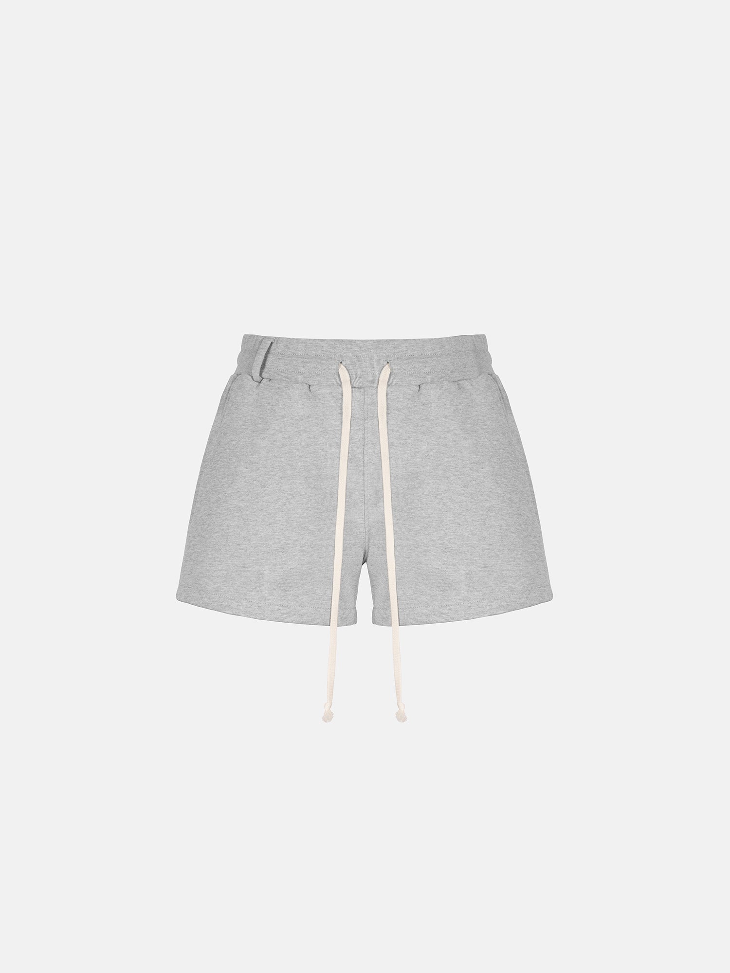 THE BLANC MINI SHORTS - GRAU