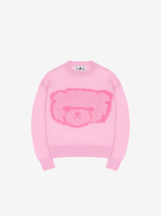 LOOSE KNIT SWEATER - PINK