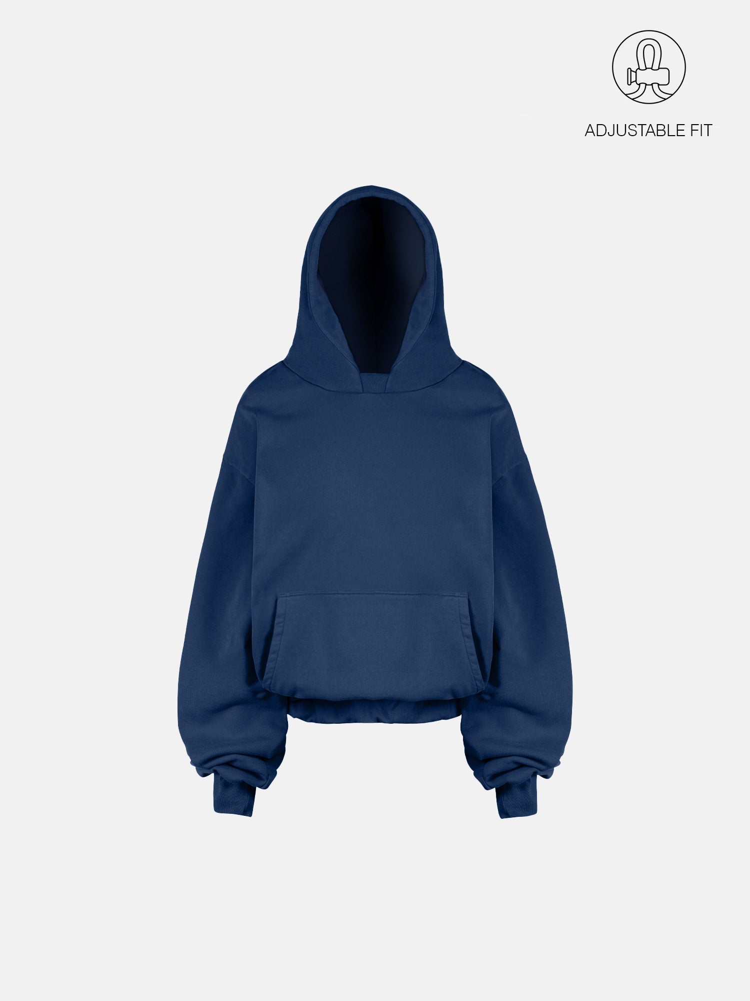 THE BLANC HOODIE - VINTAGE NAVY