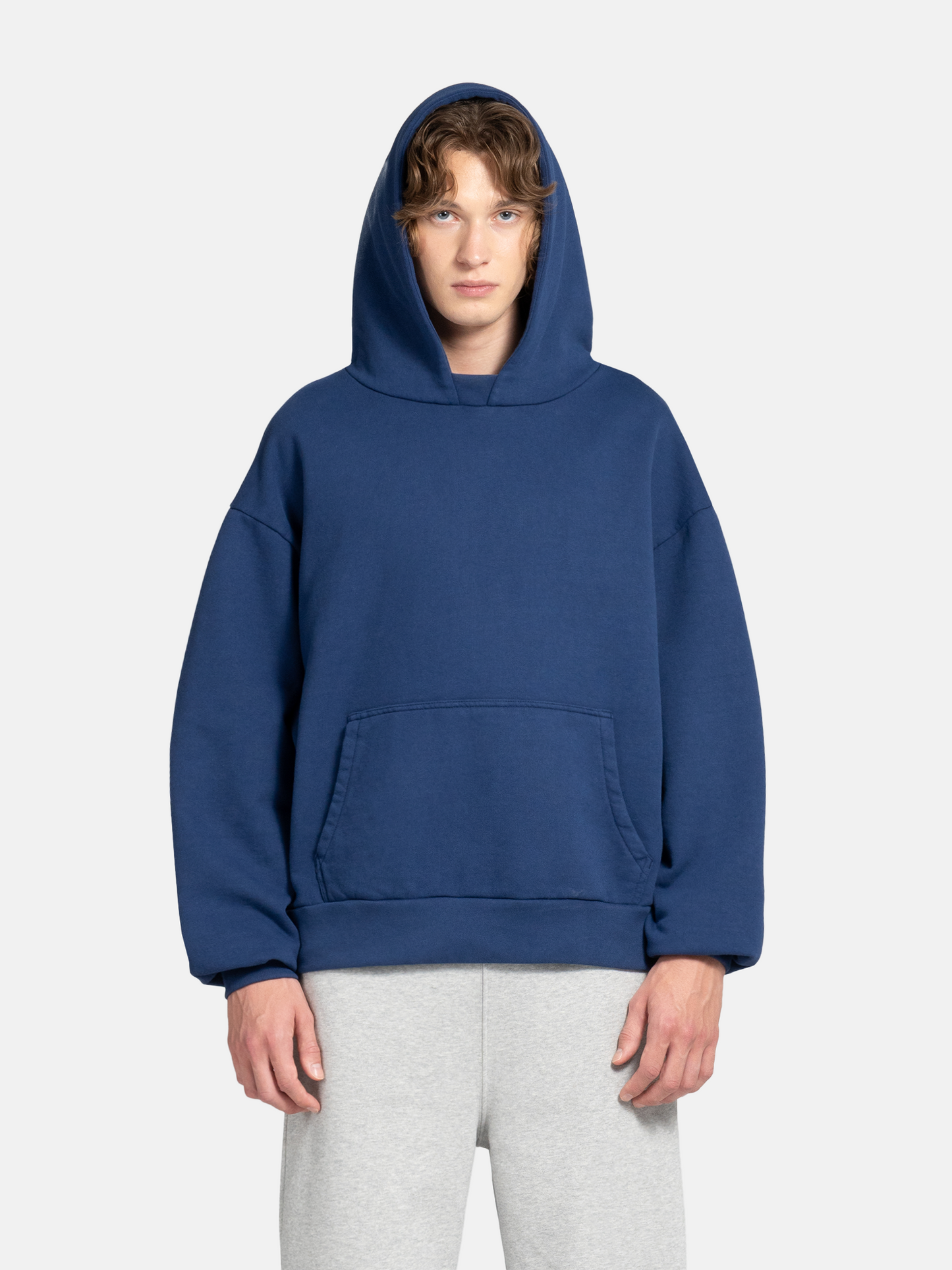 THE BLANC HOODIE - VINTAGE NAVY