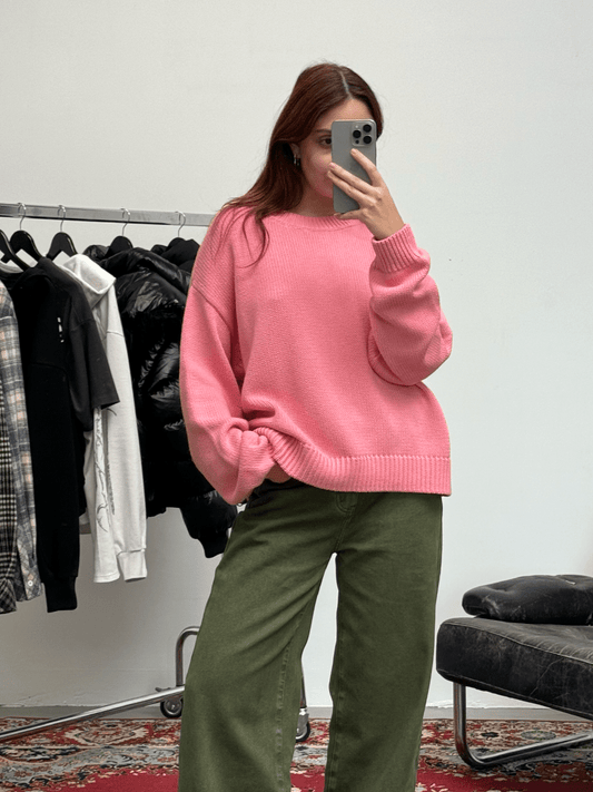 DIRTBAG SWEATER - PINK