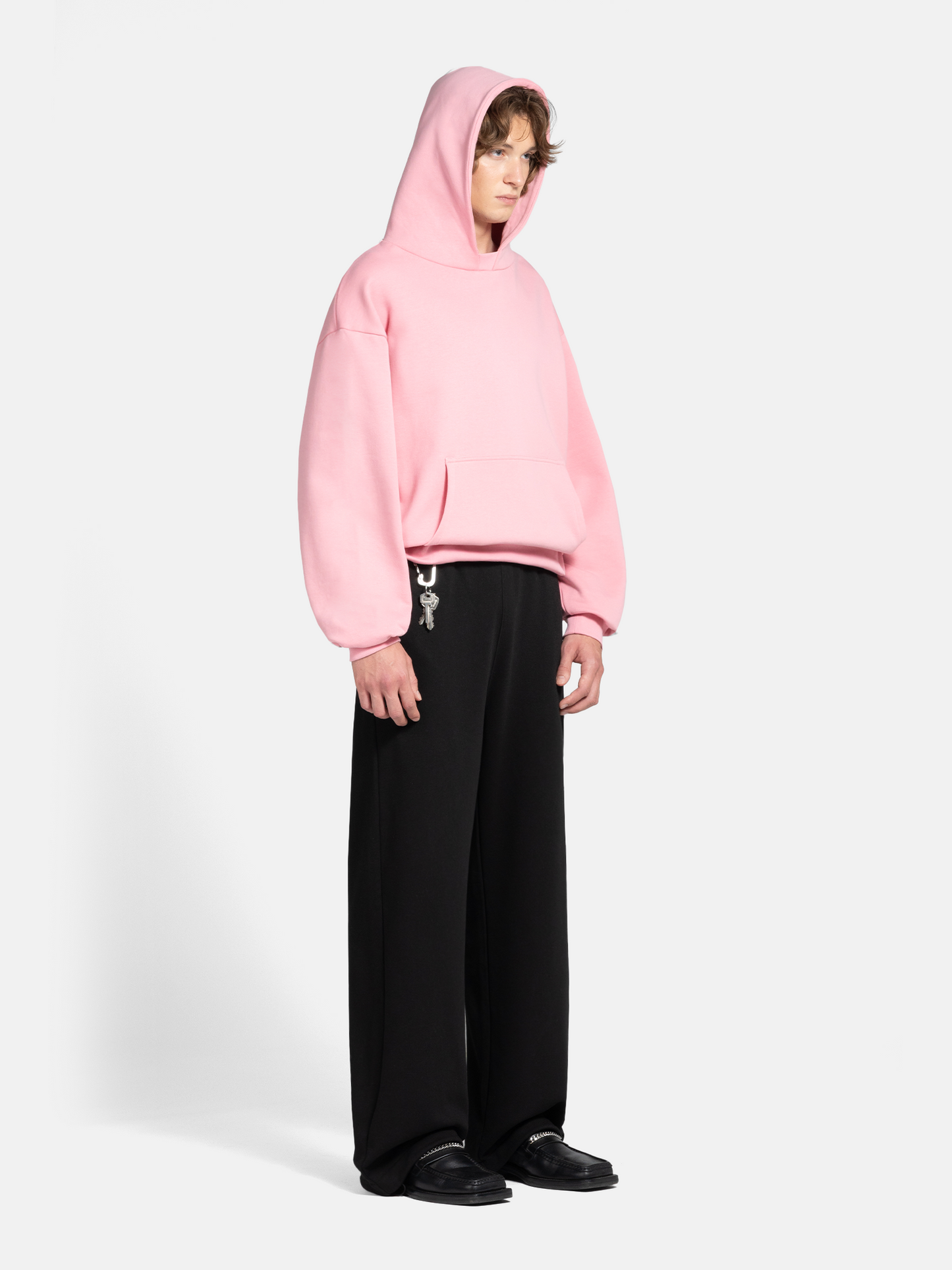 THE BLANC HOODIE PINK ENRAGE