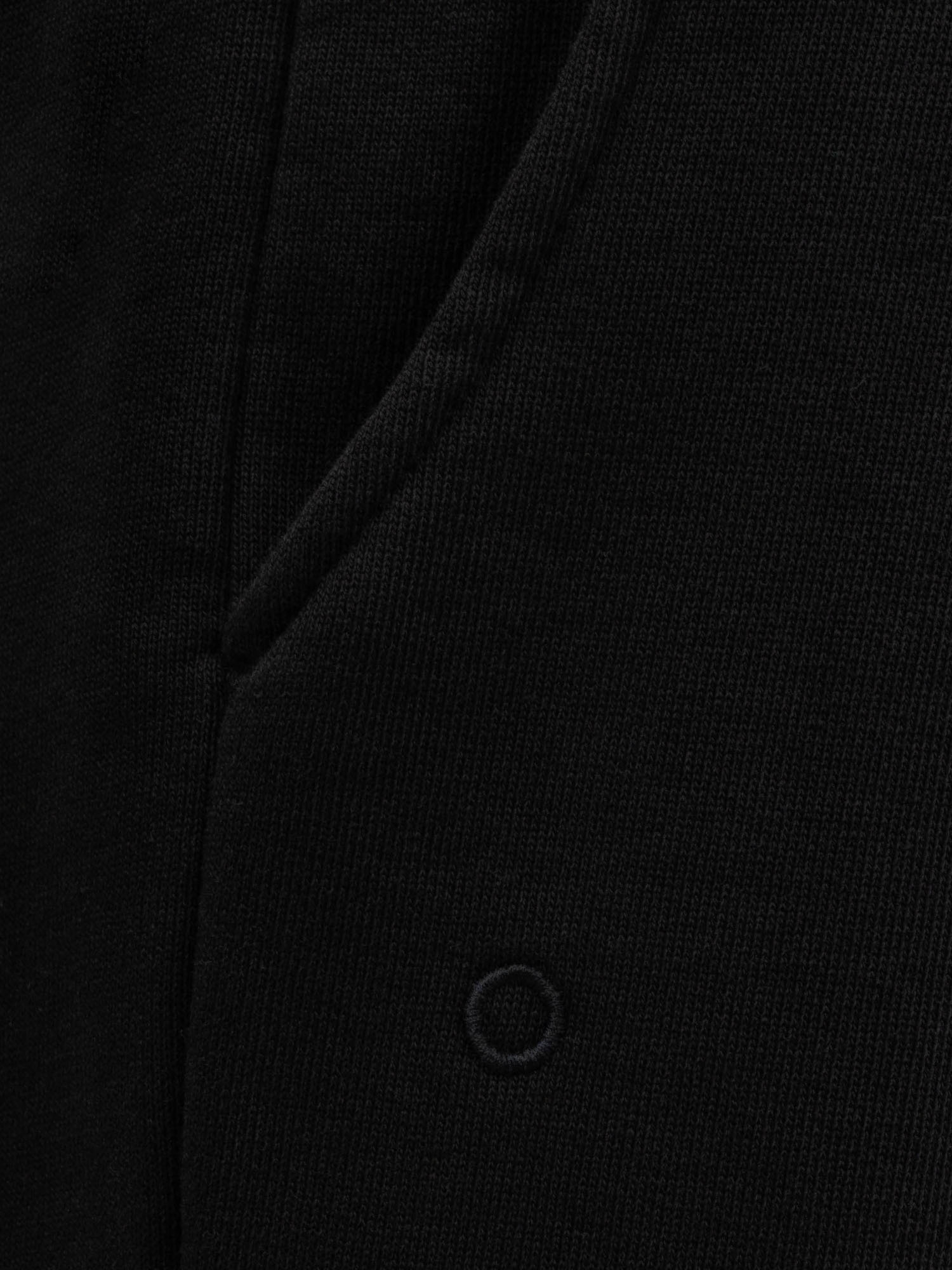 PLEATED SWEATPANTS - BLACK