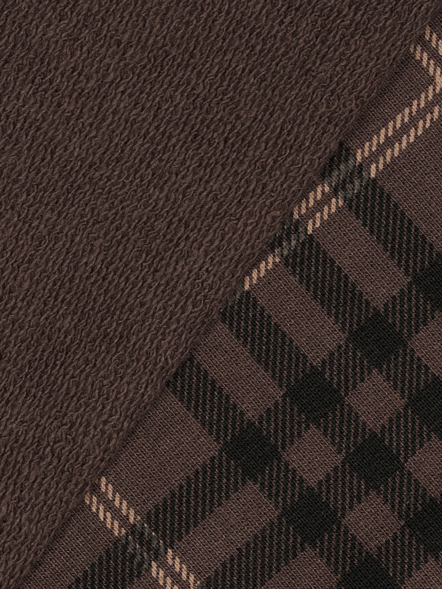 PLEATED SWEATPANTS - TARTAN