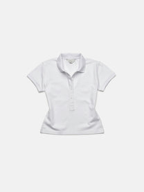 WMN POLO SHIRT 7 - WHITE