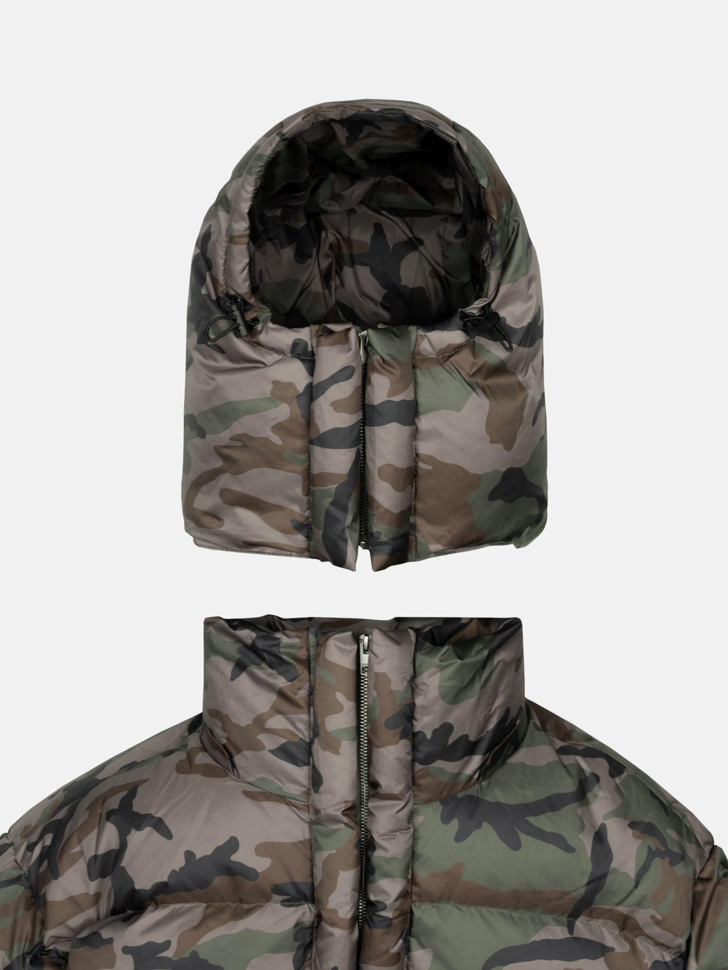 PUFFY JACKET - CAMO
