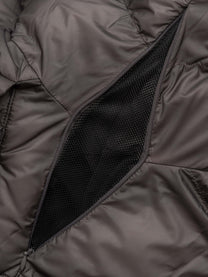 PUFFY JACKET - DYED GREY