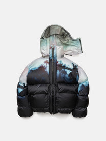 PUFFY JACKET - PALMS