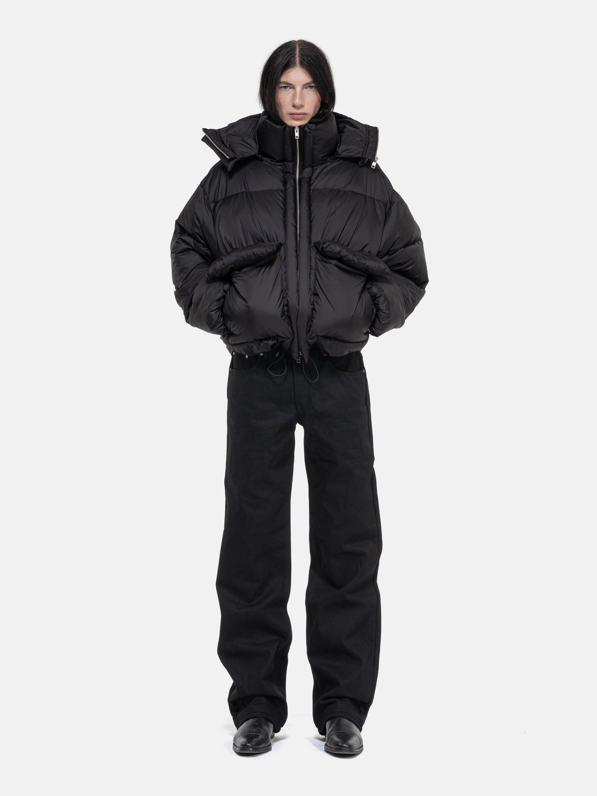 PUFFY JACKET - BLACK