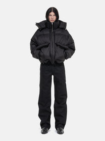 PUFFY JACKET - BLACK
