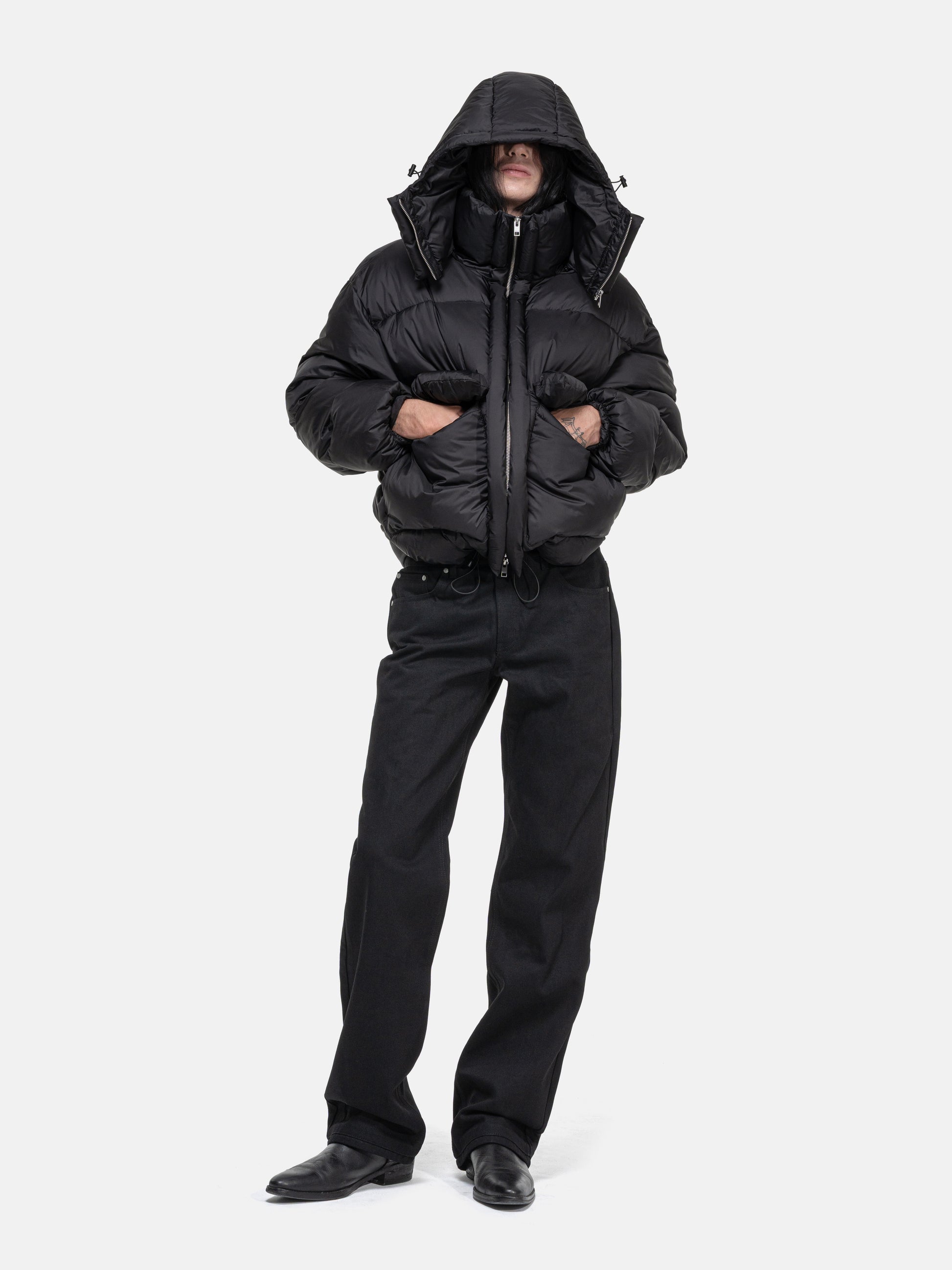 PUFFY JACKET - BLACK