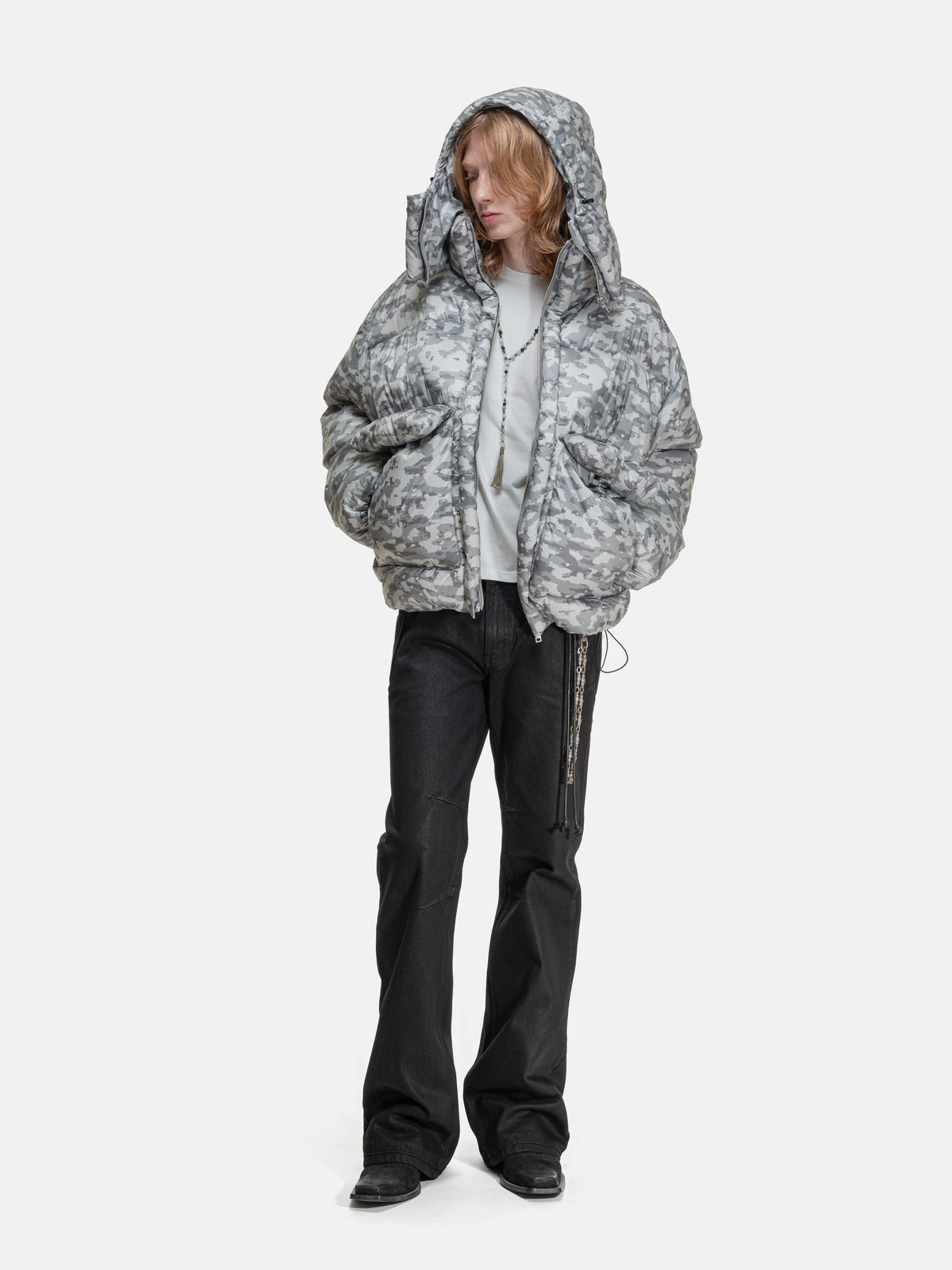 PUFFY JACKET - DIGITAL CAMO