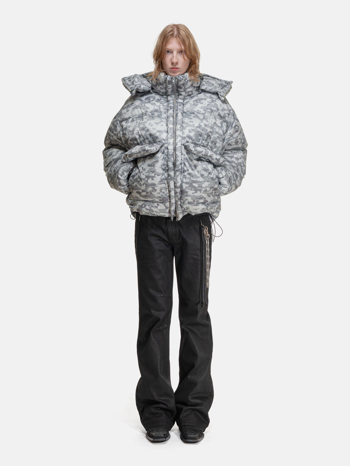 PUFFY JACKET - DIGITAL CAMO