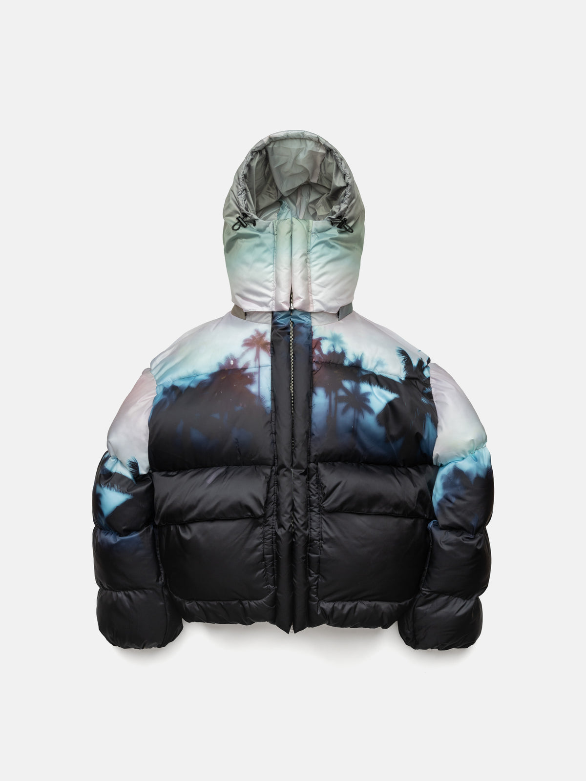 PUFFY JACKET - PALMS