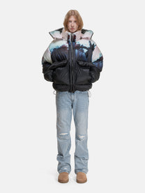 PUFFY JACKET - PALMS