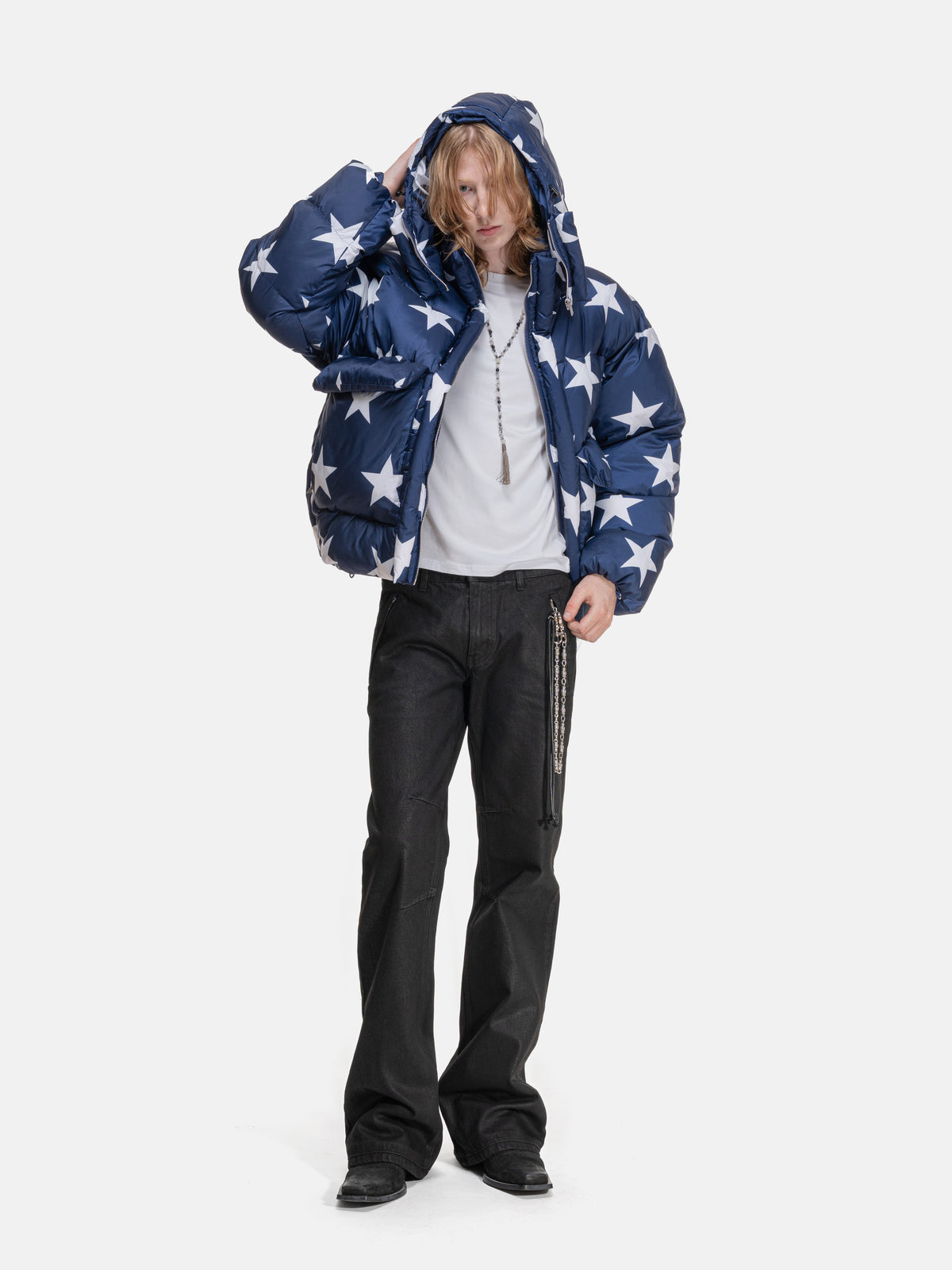 PUFFY JACKET - STARS