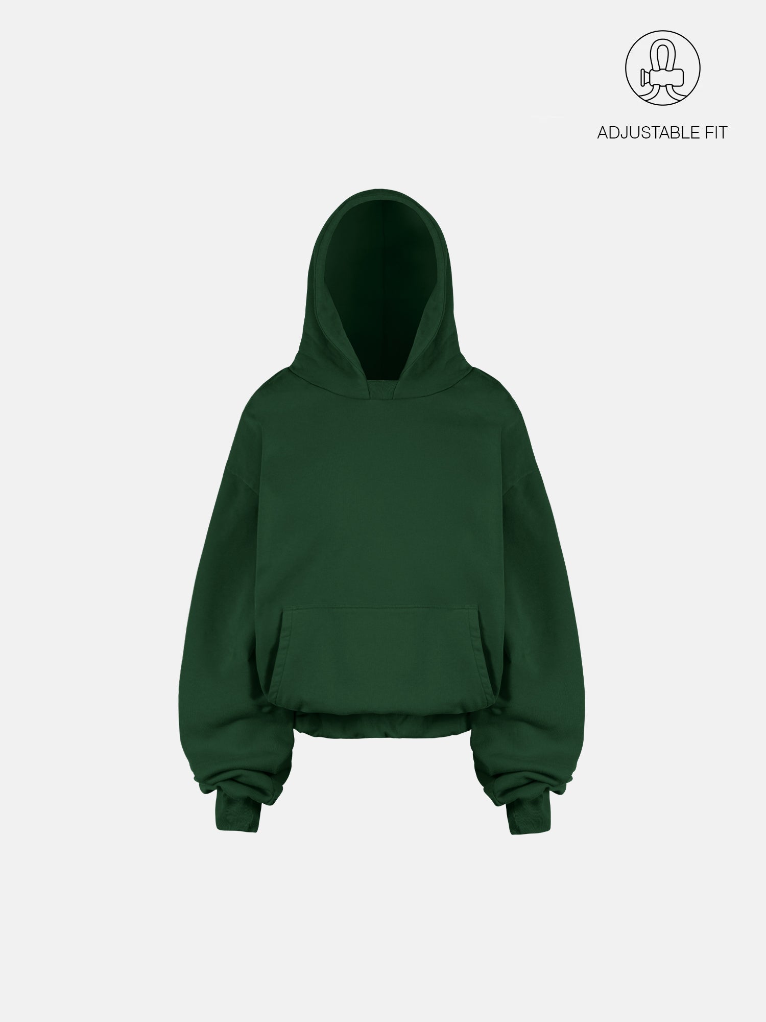 THE BLANC HOODIE - RACING GRÜN