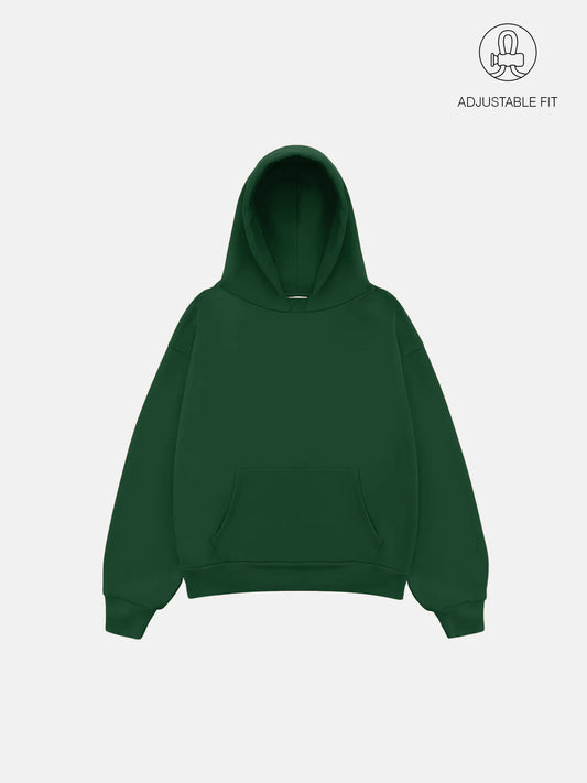 THE BLANC HOODIE - RACING GREEN