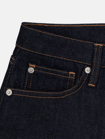 DENIM JORTS - RAW DENIM