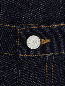 BOOTCUT-JEANS – BLAUER RAW-DENIM