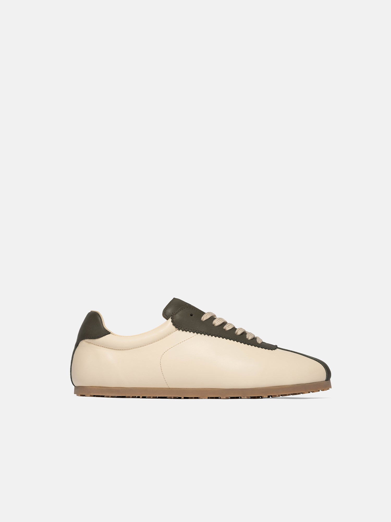 RETRO-LÄUFER – CREME/GRÜN