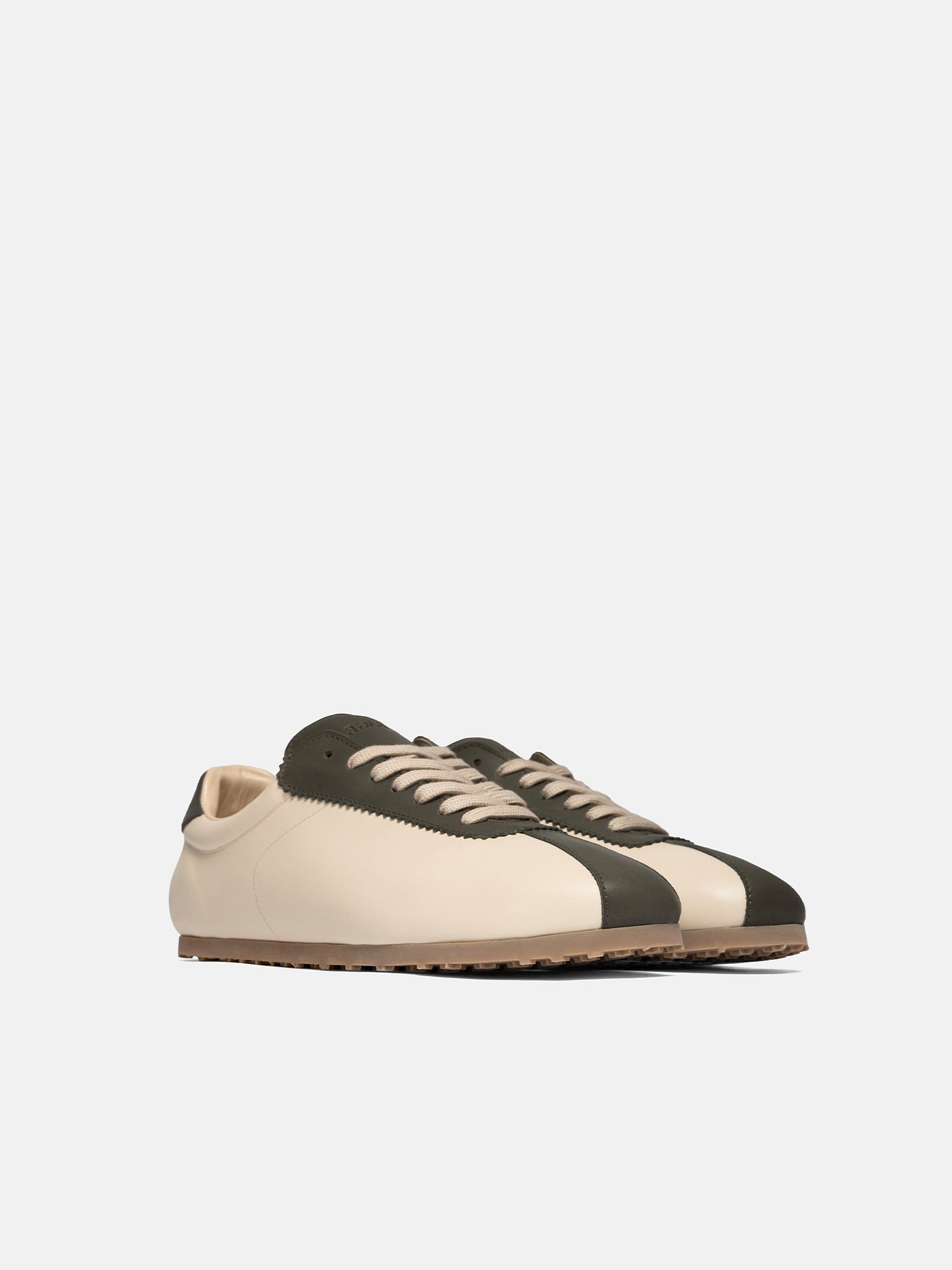 RETRO-LÄUFER – CREME/GRÜN