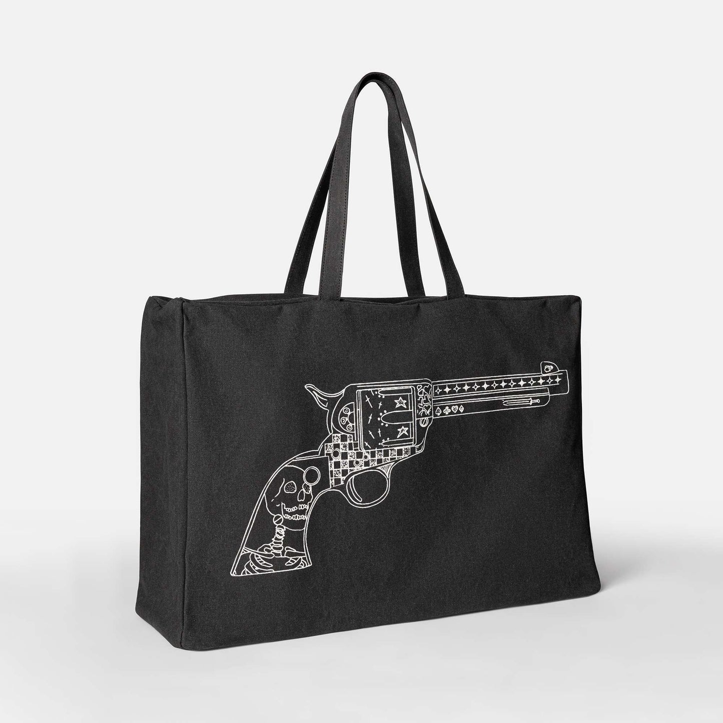 REVOLVER WASHED ZIPPER BAG